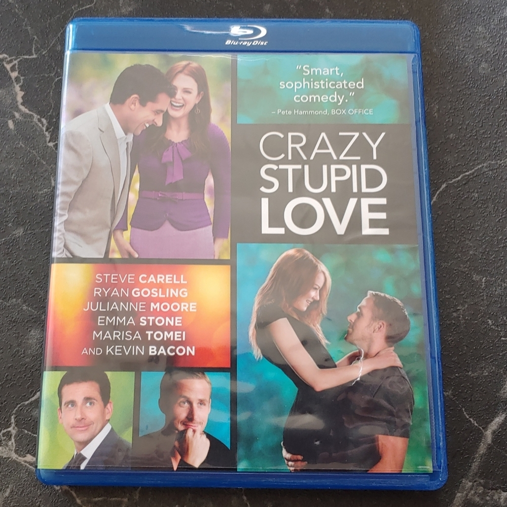 Excellent Used Condition Crazy Stupid Love Blu-Ray Disc